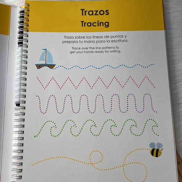 Listos para la escuela/Ready for School Workbook Bilingual English/Spanish - Picture 6 of 16